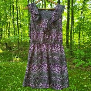 Purple Sleeveless Dress